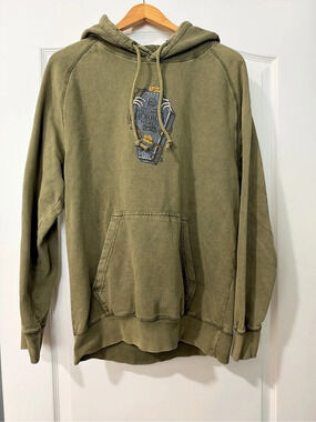 Universal Studios Halloween Horror Nights 2023 Hoodie Green Unisex M